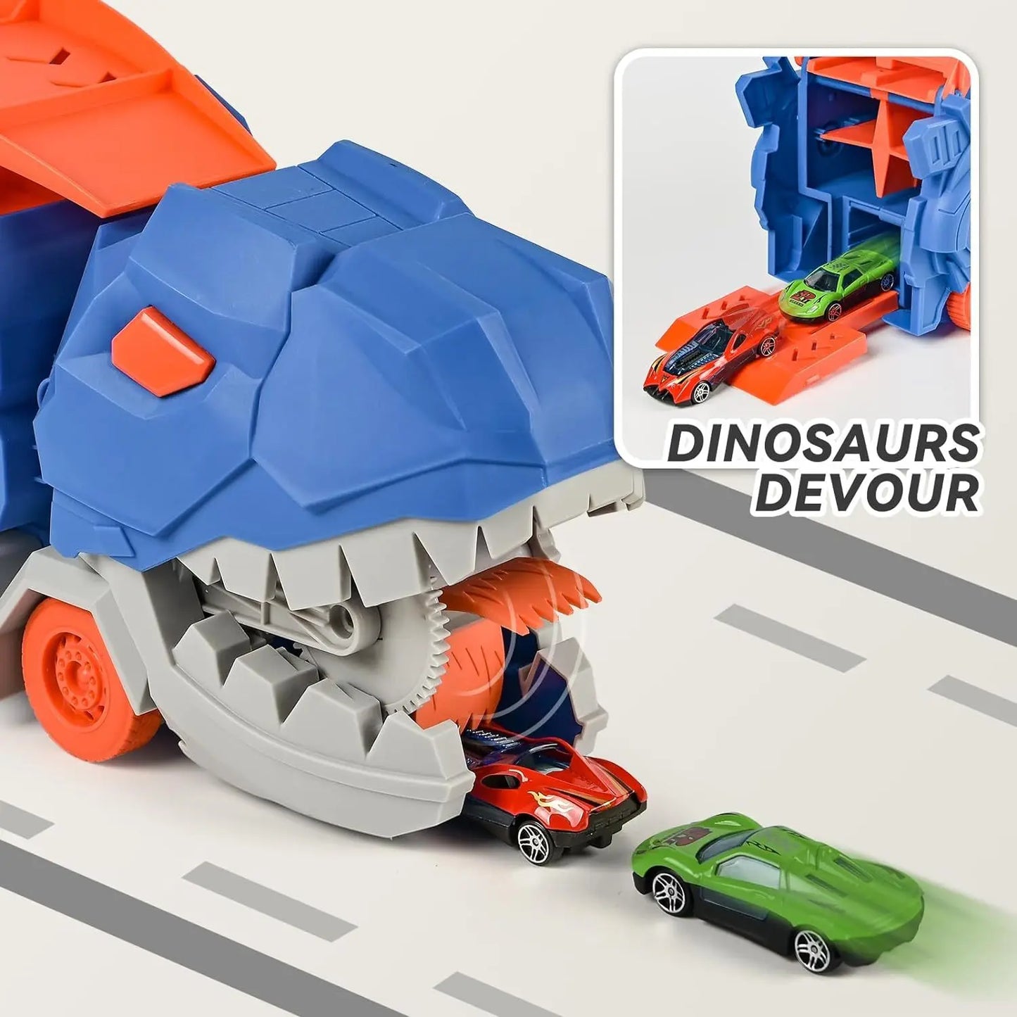 Transport Dinosaur Truck: 25-Inch