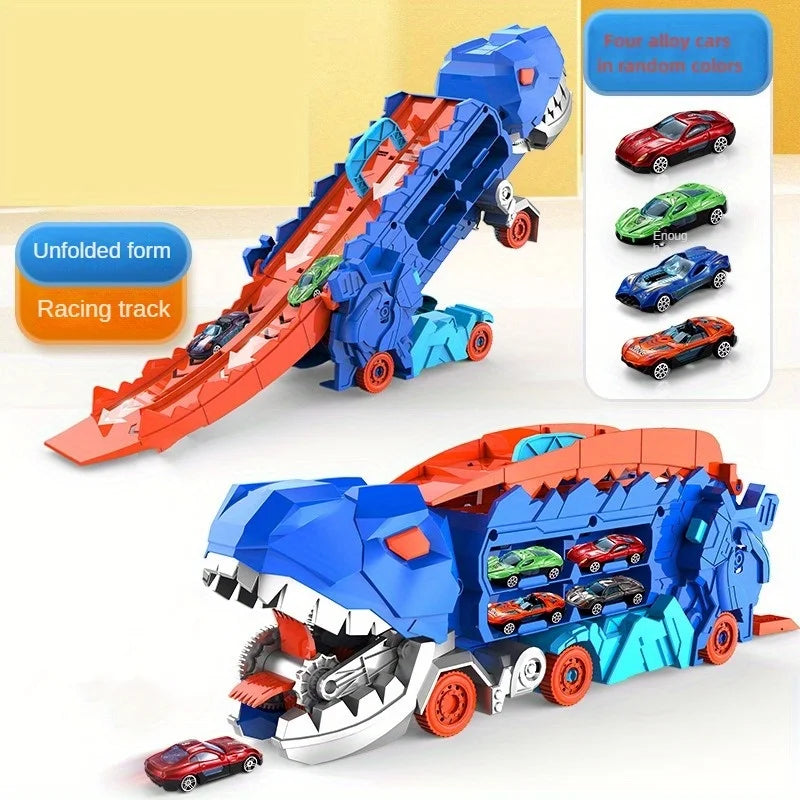 Transport Dinosaur Truck: 25-Inch